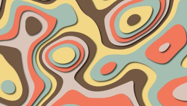 Soyut kağıt oyma şablonu arka plan, kitap kapağı için