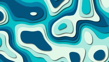 Soyut kağıt oyma şablonu arka plan, kitap kapağı için