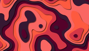 Soyut kağıt oyma şablonu arka plan, kitap kapağı için