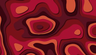 Soyut kağıt oyma şablonu arka plan, kitap kapağı için