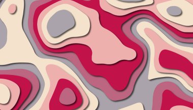 Soyut kağıt oyma şablonu arka plan, kitap kapağı için