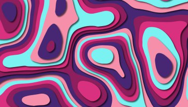 Soyut kağıt oyma şablonu arka plan, kitap kapağı için