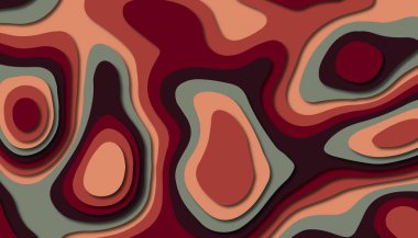 Soyut kağıt oyma şablonu arka plan, kitap kapağı için