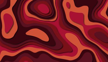 Soyut kağıt oyma şablonu arka plan, kitap kapağı için