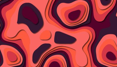 Soyut kağıt oyma şablonu arka plan, kitap kapağı için