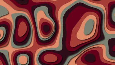 Soyut kağıt oyma şablonu arka plan, kitap kapağı için