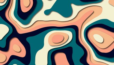 Soyut kağıt oyma şablonu arka plan, kitap kapağı için