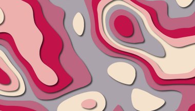 Soyut kağıt oyma şablonu arka plan, kitap kapağı için