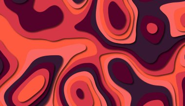 Soyut kağıt oyma şablonu arka plan, kitap kapağı için