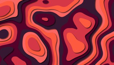 Soyut kağıt oyma şablonu arka plan, kitap kapağı için