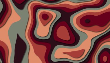 Soyut kağıt oyma şablonu arka plan, kitap kapağı için