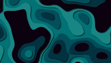 Soyut kağıt oyma şablonu arka plan, kitap kapağı için