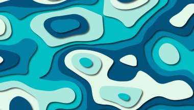 Soyut kağıt oyma şablonu arka plan, kitap kapağı için