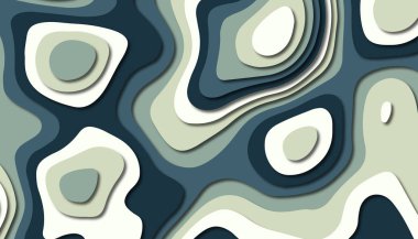 Soyut kağıt oyma şablonu arka plan, kitap kapağı için