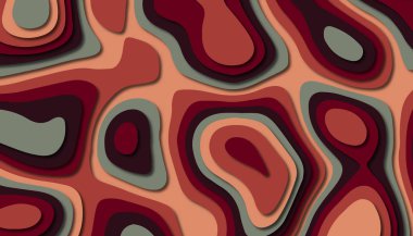 Soyut kağıt oyma şablonu arka plan, kitap kapağı için