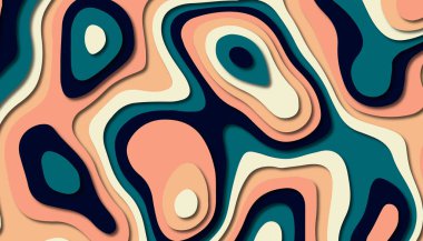 Soyut kağıt oyma şablonu arka plan, kitap kapağı için