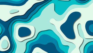 Soyut kağıt oyma şablonu arka plan, kitap kapağı için