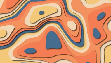 Soyut kağıt oyma şablonu arka plan, kitap kapağı için