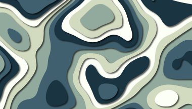 Soyut kağıt oyma şablonu arka plan, kitap kapağı için