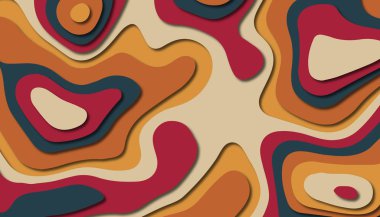 Soyut kağıt oyma şablonu arka plan, kitap kapağı için