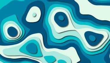 Soyut kağıt oyma şablonu arka plan, kitap kapağı için