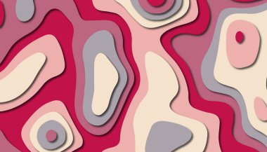 Soyut kağıt oyma şablonu arka plan, kitap kapağı için