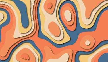 Soyut kağıt oyma şablonu arka plan, kitap kapağı için