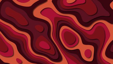 Soyut kağıt oyma şablonu arka plan, kitap kapağı için