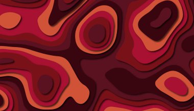 Soyut kağıt oyma şablonu arka plan, kitap kapağı için