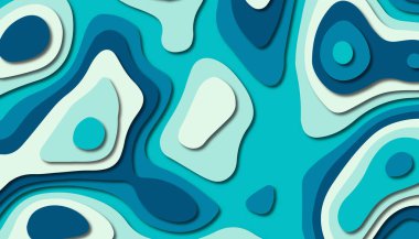 Soyut kağıt oyma şablonu arka plan, kitap kapağı için