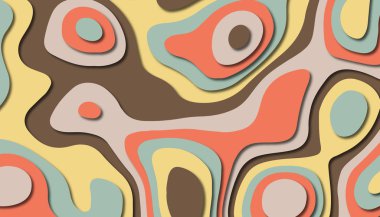 Soyut kağıt oyma şablonu arka plan, kitap kapağı için