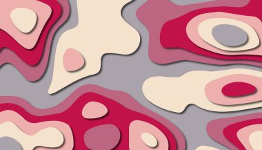 Soyut kağıt oyma şablonu arka plan, kitap kapağı için