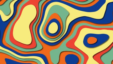 Soyut kağıt oyma şablonu arka plan, kitap kapağı için