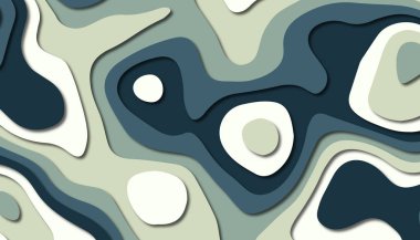 Soyut kağıt oyma şablonu arka plan, kitap kapağı için