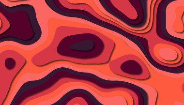 Soyut kağıt oyma şablonu arka plan, kitap kapağı için