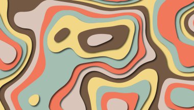 Soyut kağıt oyma şablonu arka plan, kitap kapağı için