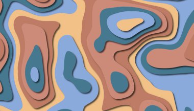 Soyut kağıt oyma şablonu arka plan, kitap kapağı için