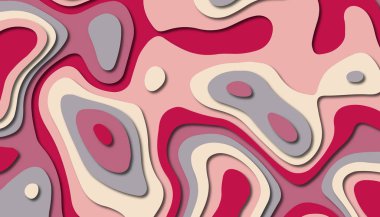 Soyut kağıt oyma şablonu arka plan, kitap kapağı için