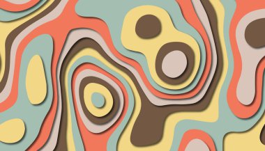 Soyut kağıt oyma şablonu arka plan, kitap kapağı için