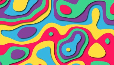 Soyut kağıt oyma şablonu arka plan, kitap kapağı için