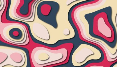 Soyut kağıt oyma şablonu arka plan, kitap kapağı için