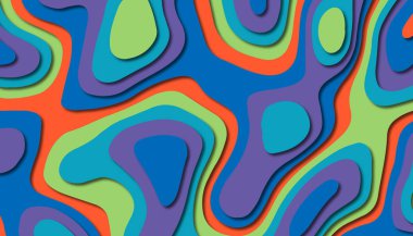 Soyut kağıt oyma şablonu arka plan, kitap kapağı için