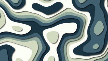 Soyut kağıt oyma şablonu arka plan, kitap kapağı için