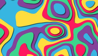 Soyut kağıt oyma şablonu arka plan, kitap kapağı için