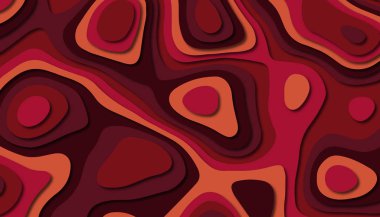 Soyut kağıt oyma şablonu arka plan, kitap kapağı için