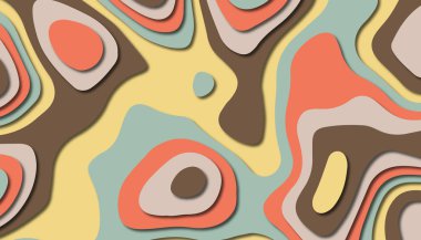 Soyut kağıt oyma şablonu arka plan, kitap kapağı için