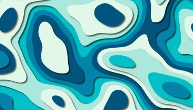 Soyut kağıt oyma şablonu arka plan, kitap kapağı için