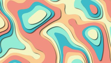 Soyut kağıt oyma şablonu arka plan, kitap kapağı için