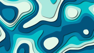 Soyut kağıt oyma şablonu arka plan, kitap kapağı için