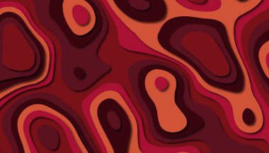 Soyut kağıt oyma şablonu arka plan, kitap kapağı için